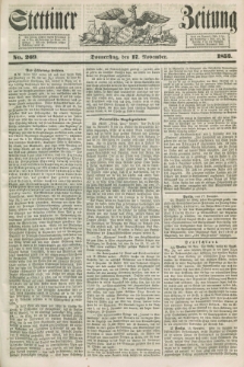 Stettiner Zeitung. 1853, No. 269 (17 November)