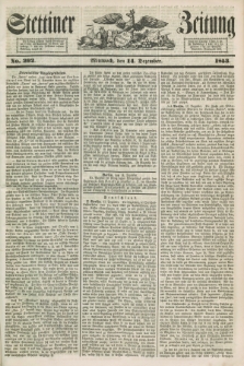 Stettiner Zeitung. 1853, No. 292 (14 Dezember)