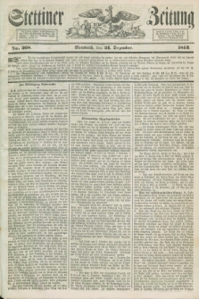 Stettiner Zeitung. 1853, No. 298 (21 Dezember) + dod.