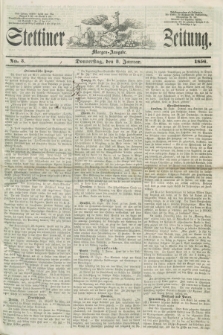 Stettiner Zeitung. 1856, No. 3 (3 Januar) - Morgen-Ausgabe