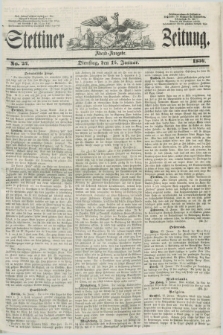 Stettiner Zeitung. 1856, No. 24 (15 Januar) - Abend-Ausgabe