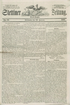 Stettiner Zeitung. 1856, No. 38 (23 Januar) - Abend-Ausgabe