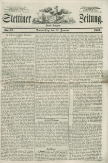 Stettiner Zeitung. 1856, No. 52 (31 Januar) - Abend-Ausgabe