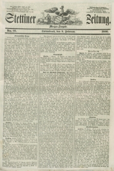 Stettiner Zeitung. 1856, No. 55 (2 Februar) - Morgen-Ausgabe + dod.