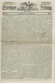 Stettiner Zeitung. 1856, No. 68 (9 Februar) - Abend-Ausgabe