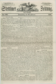Stettiner Zeitung. 1856, No. 100 (28 Februar) - Abend-Ausgabe