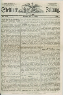 Stettiner Zeitung. 1856, No. 171 (11 April) - Abend-Ausgabe