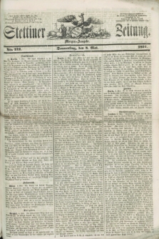 Stettiner Zeitung. 1856, No. 212 (8 Mai) - Morgen-Ausgabe