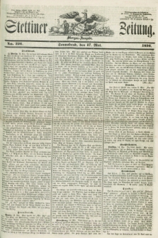 Stettiner Zeitung. 1856, No. 226 (17 Mai) - Morgen-Ausgabe