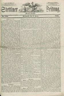 Stettiner Zeitung. 1856, No. 256 (4 Juni) - Morgen-Ausgabe