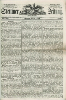 Stettiner Zeitung. 1856, No. 265 (9 Juni) - Abend-Ausgabe