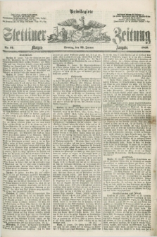 Privilegirte Stettiner Zeitung. 1859, No. 37 (23 Januar) - Morgen-Ausgabe