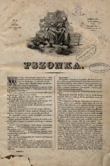Pszonka. 1839, nr 1