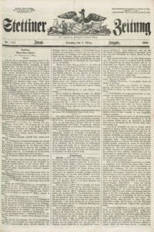 Stettiner Zeitung. Jg. 105, No. 112 (7 März 1860) - Abend-Ausgabe