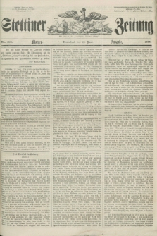 Stettiner Zeitung. Jg. 105, No. 289 (23 Juni 1860) - Morgen-Ausgabe