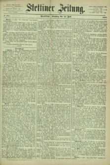 Stettiner Zeitung. 1866, № 267 (12 Juni) - Abendblatt