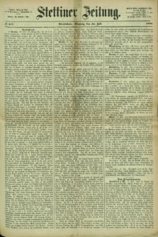 Stettiner Zeitung. 1866, № 347 (30 Juli) - Abendblatt