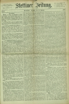 Stettiner Zeitung. 1867, № 24 (15 Januar) - Abendblatt