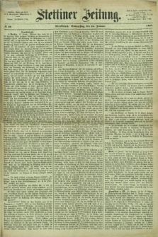 Stettiner Zeitung. 1867, № 40 (24 Januar) - Abendblatt