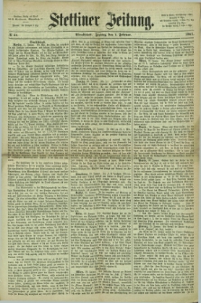 Stettiner Zeitung. 1867, № 54 (1 Februar) - Abendblatt