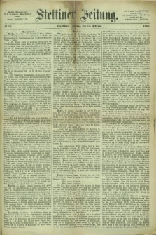 Stettiner Zeitung. 1867, № 78 (15 Februar) - Abendblatt