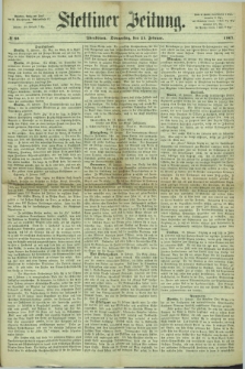 Stettiner Zeitung. 1867, № 88 (21 Februar) - Abendblatt