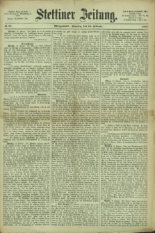 Stettiner Zeitung. 1867, № 93 (24 Februar) - Morgenblatt