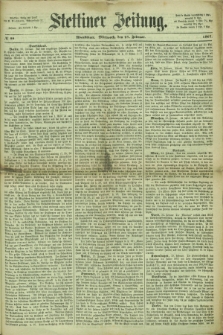 Stettiner Zeitung. 1867, № 98 (27 Februar) - Abendblatt