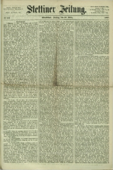 Stettiner Zeitung. 1867, № 150 (29 März) - Abendblatt