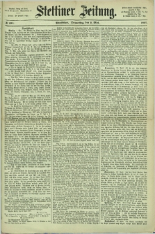 Stettiner Zeitung. 1867, № 204 (2 Mai) - Abendblatt