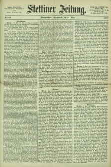 Stettiner Zeitung. 1867, № 219 (11 Mai) - Morgenblatt