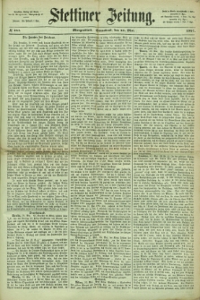 Stettiner Zeitung. 1867, № 241 (25 Mai) - Morgenblatt