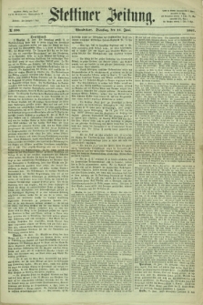 Stettiner Zeitung. 1867, № 290 (25 Juni) - Abendblatt
