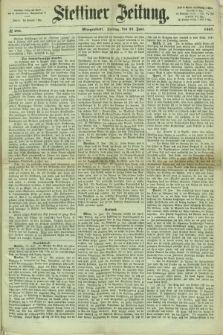 Stettiner Zeitung. 1867, № 295 (28 Juni) - Morgenblatt