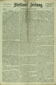 Stettiner Zeitung. 1867, № 296 (28 Juni) - Abendblatt