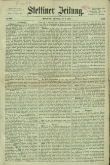 Stettiner Zeitung. 1867, № 300 (1 Juli) - Abendblatt