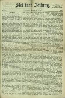 Stettiner Zeitung. 1867, № 332 (19 Juli) - Abendblatt