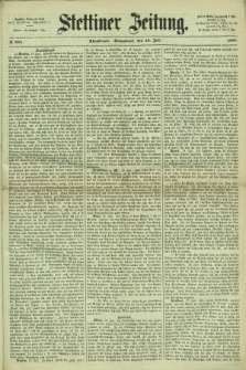 Stettiner Zeitung. 1867, № 334 (20 Juli) - Abendblatt