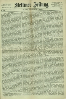 Stettiner Zeitung. 1867, № 358 (3 August) - Abendblatt