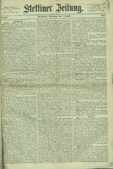 Stettiner Zeitung. 1867, № 364 (7 August) - Abendblatt