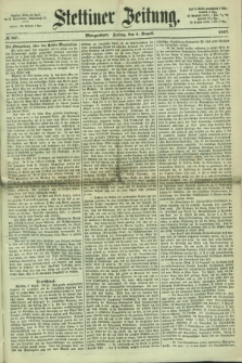 Stettiner Zeitung. 1867, № 367 (9 August) - Morgenblatt