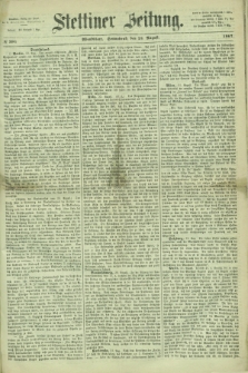 Stettiner Zeitung. 1867, № 394 (24 August) - Abendblatt