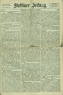 Stettiner Zeitung. 1867, № 415 (6 September) - Morgenblatt