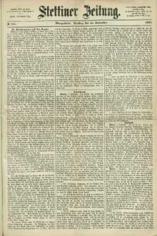 Stettiner Zeitung. 1867, № 421 (10 September) - Morgenblatt