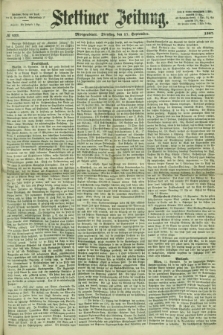 Stettiner Zeitung. 1867, № 433 (17 September) - Morgenblatt