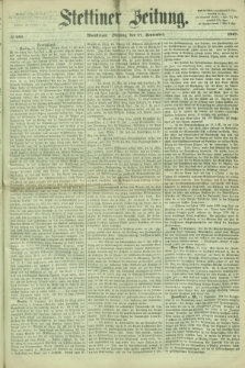 Stettiner Zeitung. 1867, № 434 (17 September) - Abendblatt