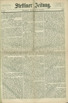 Stettiner Zeitung. 1867, № 451 (27 September) - Morgenblatt