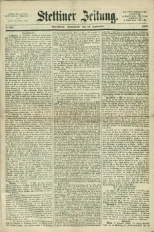 Stettiner Zeitung. 1867, № 454 (28 September) - Abendblatt