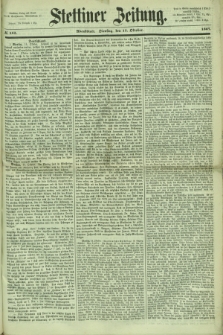 Stettiner Zeitung. 1867, № 482 (15 Oktober) - Abendblatt