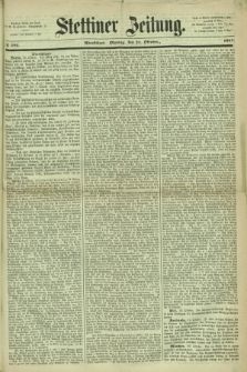 Stettiner Zeitung. 1867, № 492 (21 Oktober) - Abendblatt